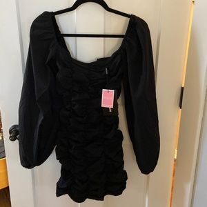 Pretty little thing ballon sleeve dress